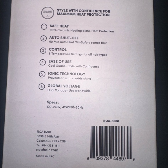 NOA Invent Styling Comb - Picture 5 of 8